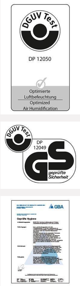 Optimized Air Humidification Certification